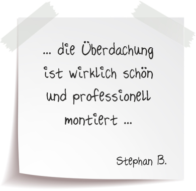 Stephan S. Referenz Terrassendach