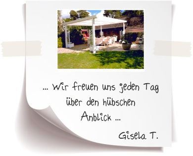 Gisela T. Referenz Terrassendach