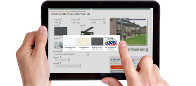 Konfigurator Terrassenüberdachungen