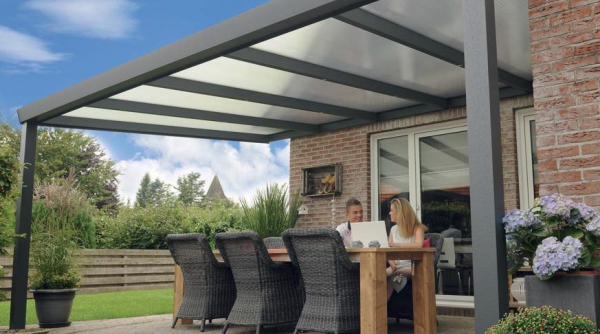 Terrassenüberdachung Alu Anbau Terrassenüberdachung Alu Anbau
